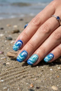 hand-painted-ocean-wave-nail-art