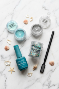 mermaid-nail-art-supplies-flat-lay