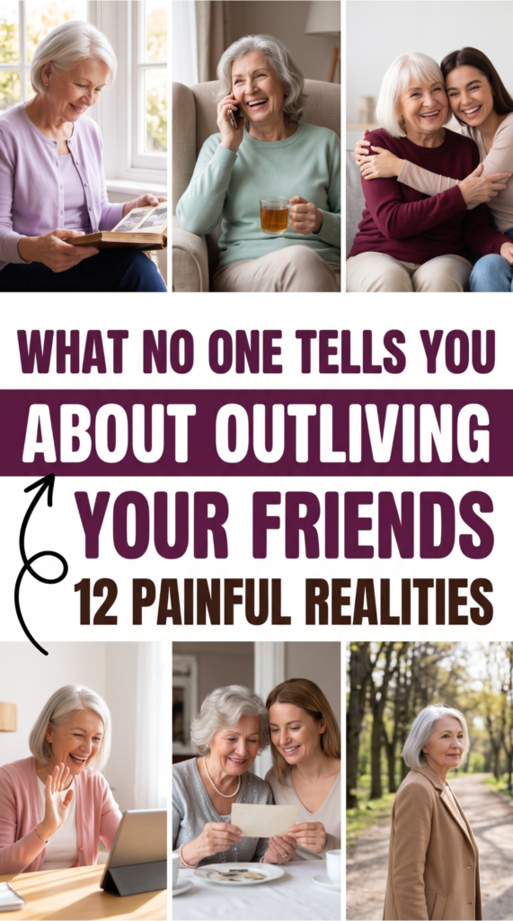 12 Painful Realities of Outliving Your Friends (And How to Find Comfort and Connection Again)