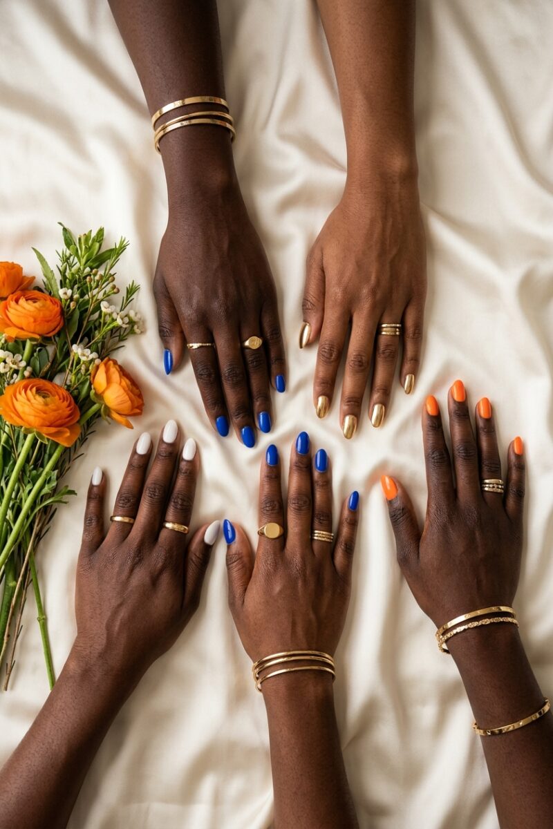 15 Nail Designs for Dark Skin That Look Stunning