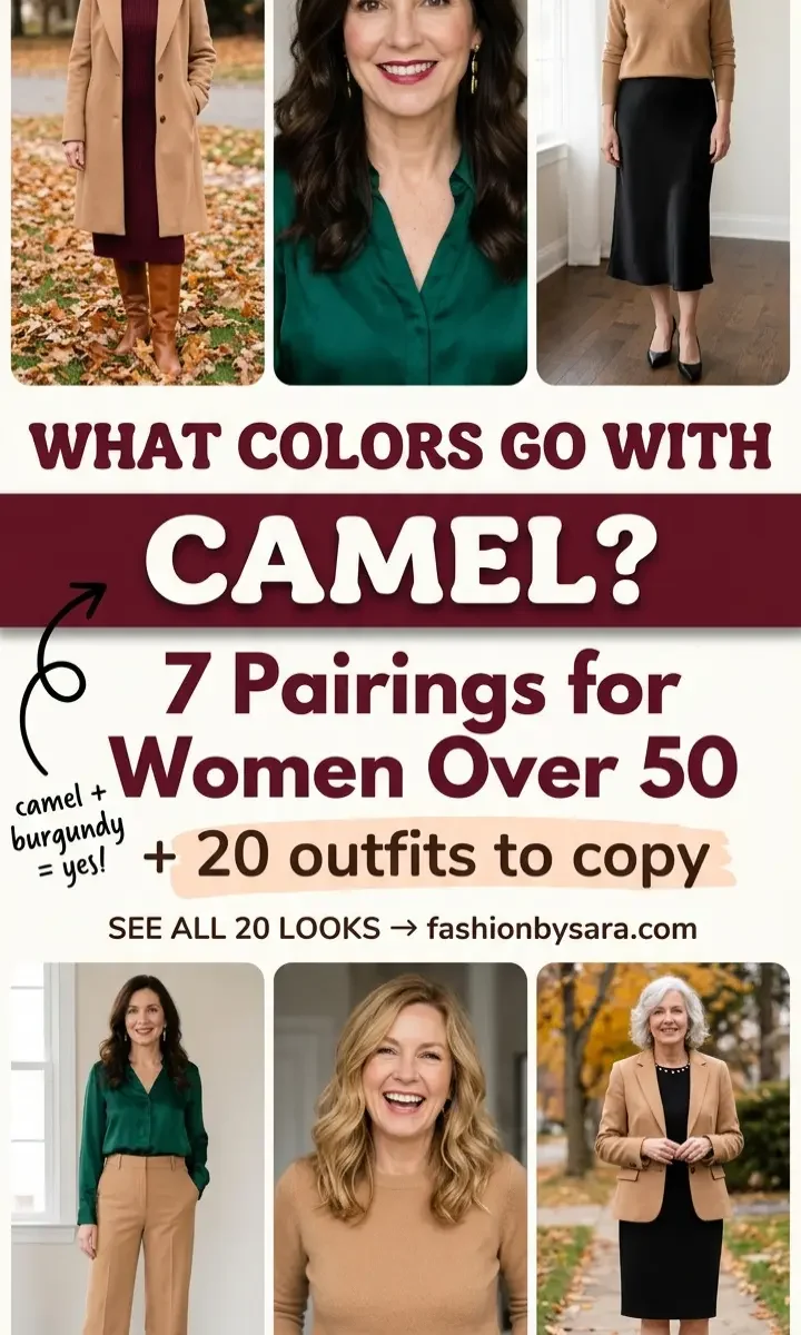 20 Camel Outfits for Women Over 50 (Chic Fall and Winter Looks)