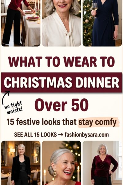 What to Wear to Christmas Dinner Over 50: 15 Festive, Comfortable Looks