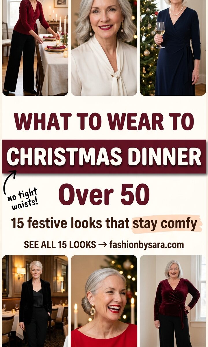 What to Wear to Christmas Dinner Over 50: 15 Festive, Comfortable Looks