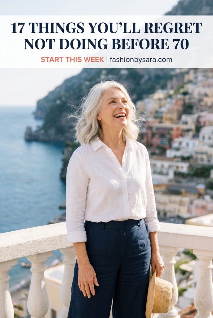 17 Things You’ll Deeply Regret Not Doing Before You Turn 70 (And How to Start Now)